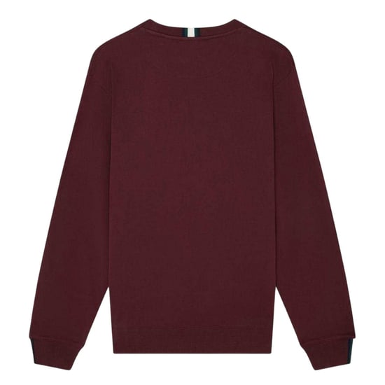 Ted Baker Mens Crew Neck Sweatshirt (Oxblood) - Image 3