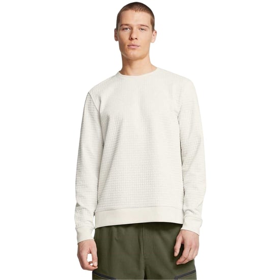 Under Armour Heren-trui met vierkante hals (Wit) - Image 3