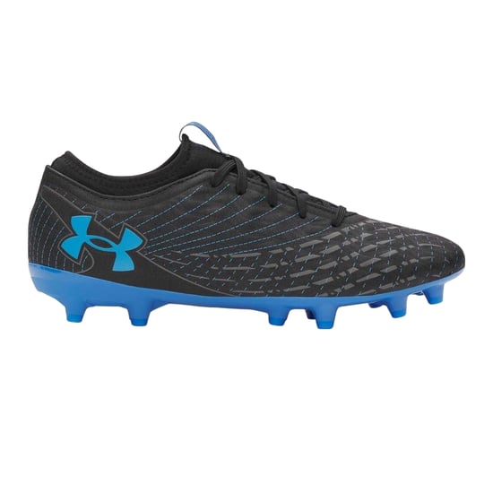 Under Armour Magnetico Select 5 voetbalschoenen voor heren, voor harde ondergrond (ZWART/BLAUW) - Image 1