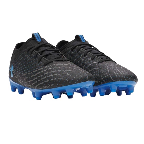 Under Armour Magnetico Select 5 voetbalschoenen voor heren, voor harde ondergrond (ZWART/BLAUW) - Image 5