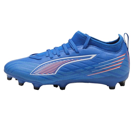 Puma Kinder/Kinder Ultra 5 Match Stevige Grond Voetbalschoenen (Blauw/Wit) - Image 2