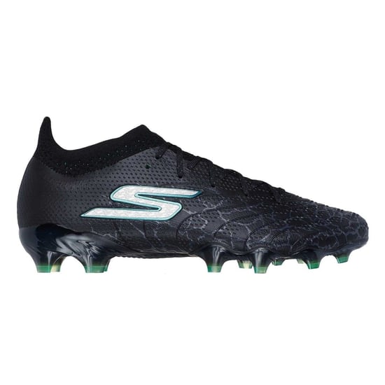 Skechers Heren Elite Cracked Ice Firm Ground Voetbalschoenen (Zwart/Zilver) - Image 1