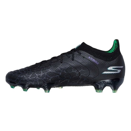 Skechers Heren Elite Cracked Ice Firm Ground Voetbalschoenen (Zwart/Zilver) - Image 2