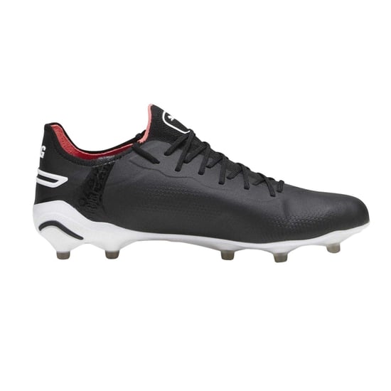 Puma Unisex Adult King Ultimate Stevige Grond Voetbalschoenen (Zwart, Wit) - Image 1