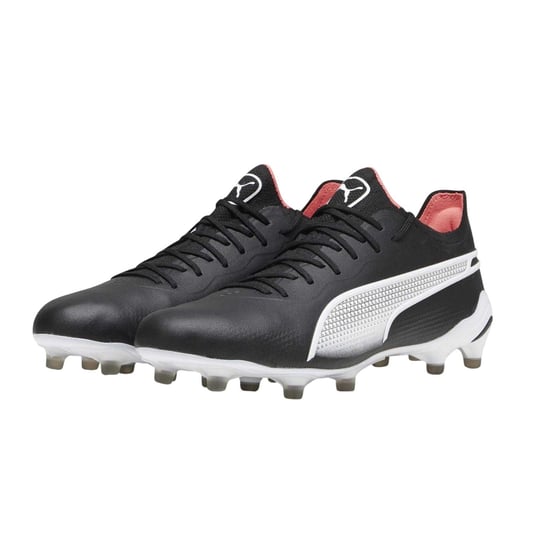 Puma Unisex Adult King Ultimate Stevige Grond Voetbalschoenen (Zwart, Wit) - Image 3