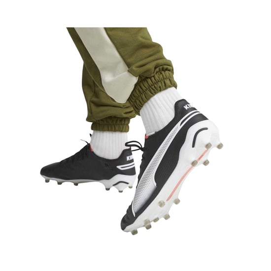 Puma Unisex Adult King Ultimate Stevige Grond Voetbalschoenen (Zwart, Wit) - Image 5