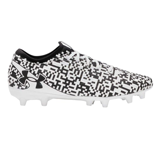 Under Armour Magnetico Select 5 voetbalschoenen voor heren, voor harde ondergrond (Zwart, Wit) - Image 1