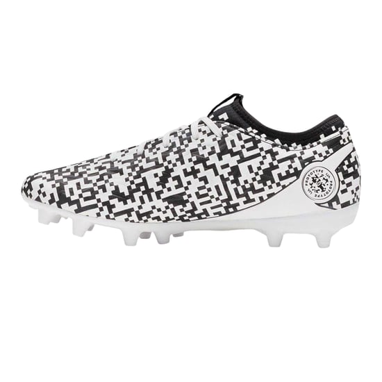 Under Armour Magnetico Select 5 voetbalschoenen voor heren, voor harde ondergrond (Zwart, Wit) - Image 2