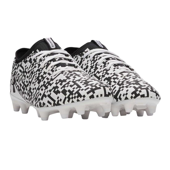 Under Armour Magnetico Select 5 voetbalschoenen voor heren, voor harde ondergrond (Zwart, Wit) - Image 5
