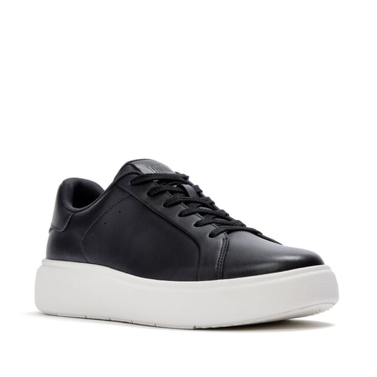 FitFlop Rtg leather lace up trainers - Image 2