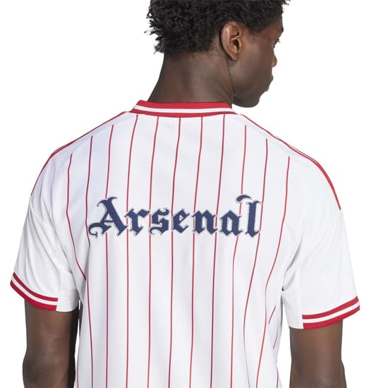 Men's adidas Afc Us Shirt in White - Image 4