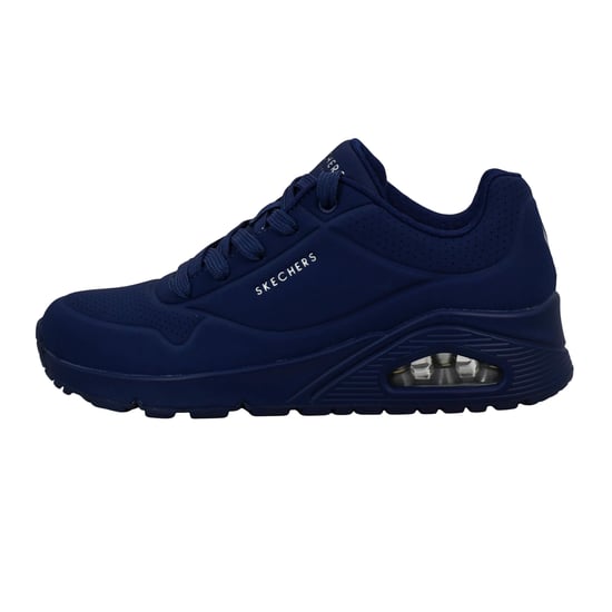 Skechers Durabuck Uno-träningsskor för damer (Marinblått) - Image 3