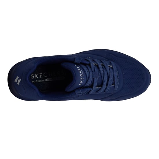 Skechers Durabuck Uno-träningsskor för damer (Marinblått) - Image 4