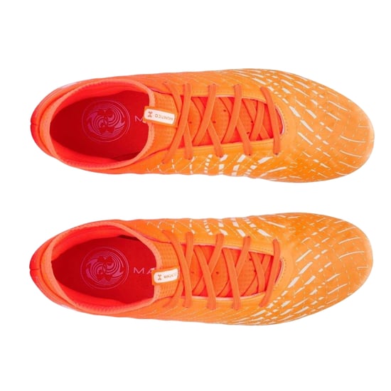 Under Armour Magnetico Select 5 voetbalschoenen voor heren, voor harde ondergrond (Oranje/Wit) - Image 3