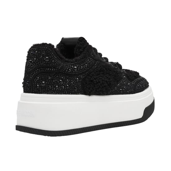 Steve Madden Womens/Ladies Dynamo RF Trainers (Black) - Image 2