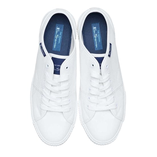 Ben Sherman Heren Logo Trainers (Wit) - Image 3