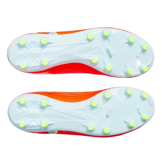 Under Armour Magnetico Elite 4 voetbalschoenen voor heren, voor harde ondergrond (Rood) - Image 4