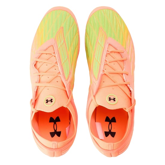 Under Armour Clone Magnetico Elite 4 voetbalschoenen voor heren (Oranje) - Image 3
