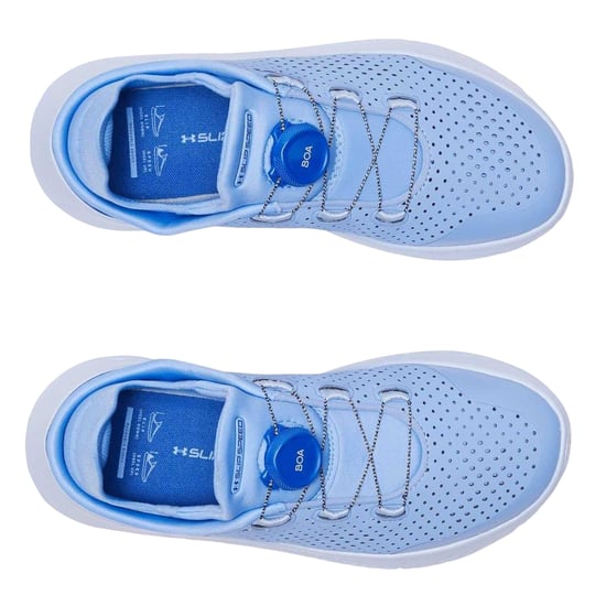 Under Armour Unisex Volwassen UA Slipspeed Leer BOA Vetersysteem Sneakers (Blauw) - Image 3