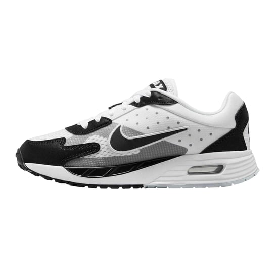 Nike Childrens/Kids Air Max Leather Lace Up Trainers (White/Black/Purple) - Image 3