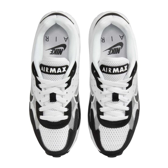 Nike Childrens/Kids Air Max Leather Lace Up Trainers (White/Black/Purple) - Image 4