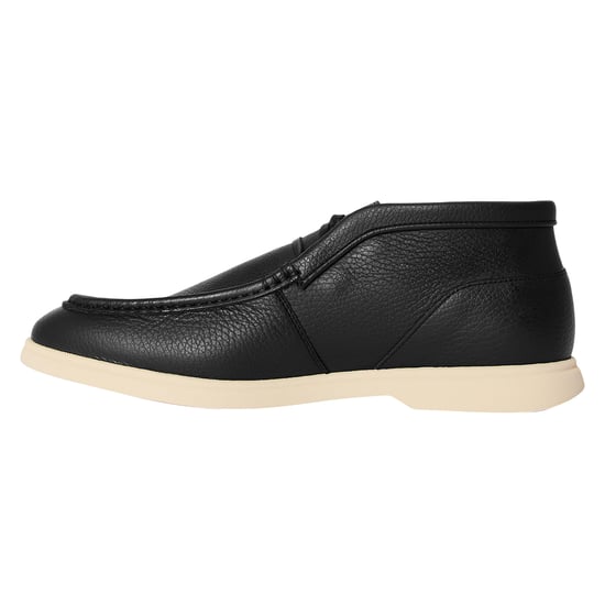 Boss Mens Sienne Desb Leather Chukka Boots (Black) - Image 2