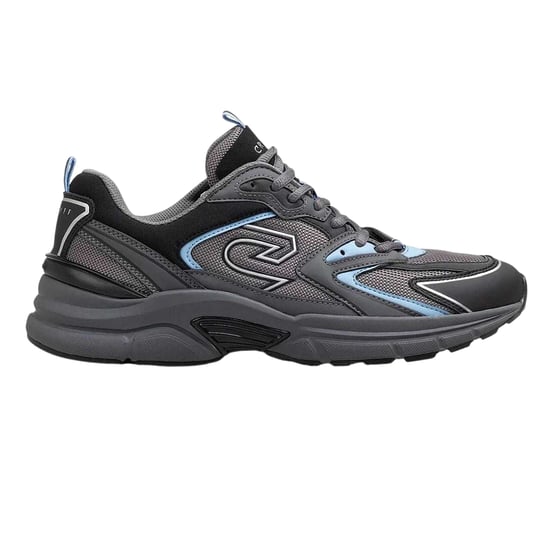 Cruyff Heren Scorpius Logo Laag Gesneden Sneakers (Grijs Blauw) - Image 1