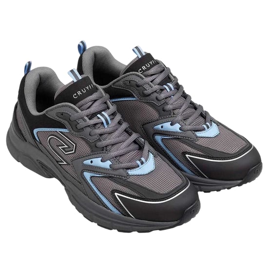 Cruyff Heren Scorpius Logo Laag Gesneden Sneakers (Grijs Blauw) - Image 2