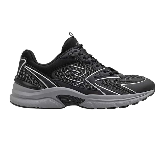 Cruyff Heren Scorpius Logo Lage Sneakers (Zwart/Grijs) - Image 1