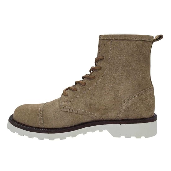 Firetrap Suède enkellaarsjes voor heren (Zand) - Image 3