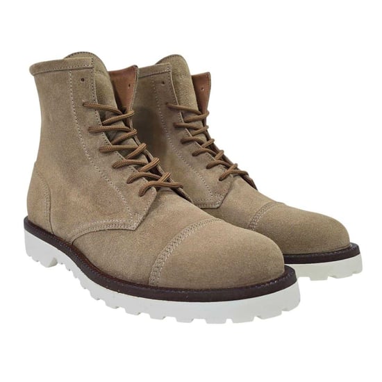 Firetrap Suède enkellaarsjes voor heren (Zand) - Image 5