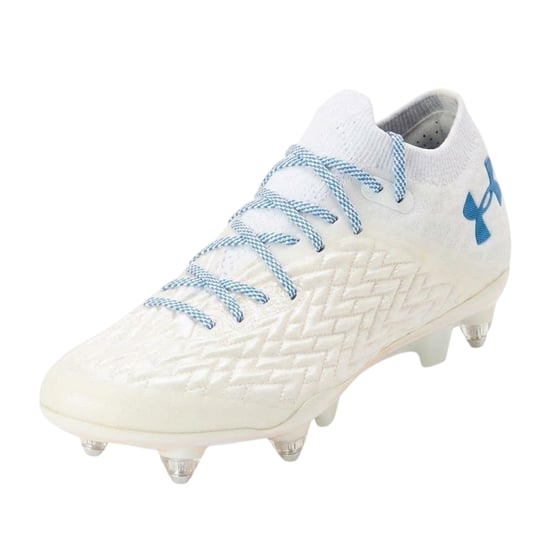 Under Armour Clone Magnetico Pro kunstgrasvoetbalschoenen voor heren (Wit) - Image 4