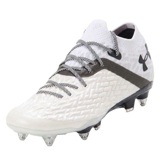 Under Armour Clone Magnetico Pro kunstgrasvoetbalschoenen voor heren (Wit, Zwart) - Image 3