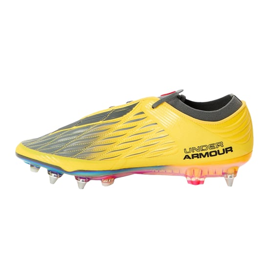 Under Armour Heren Clone Magnetico Elite 4 Voetbalschoenen (Geel) - Image 2