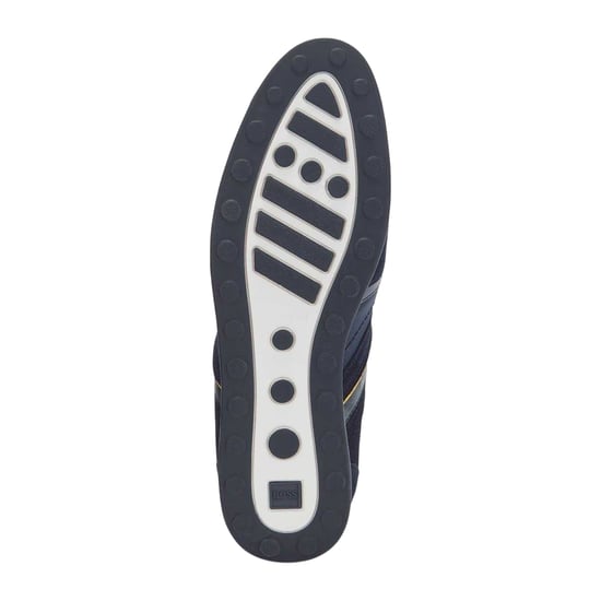Hugo Boss Heren Stiven leren veterschoenen (Marine) - Image 5