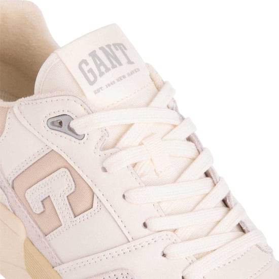 Gant Brookpal suède sportschoenen voor heren (Wit) - Image 4