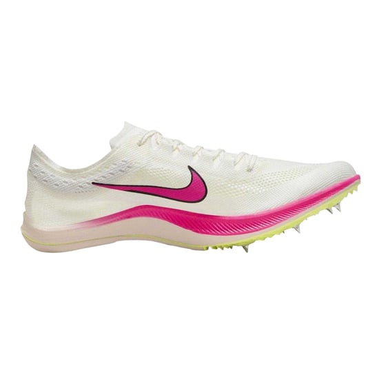 Nike Unisex ZoomX Dragonfly hardloopschoenen met spikes voor volwassenen (Crème/roze) - Image 1