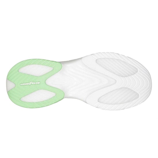 Skechers Barn DL Hyperburst Sneakers (Vit/Lime) - Image 4