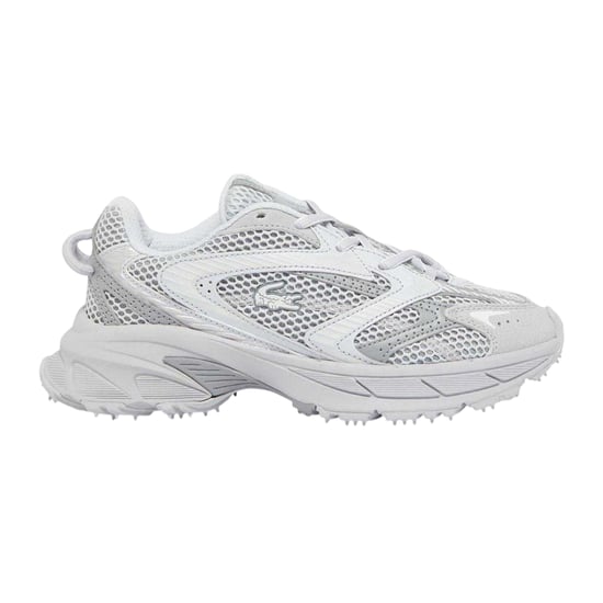 Lacoste L003 Neo Shot leren sportschoenen voor heren (Grijs) - Image 1