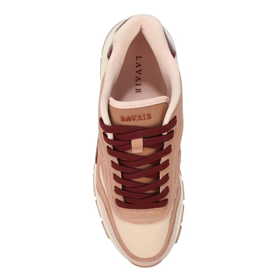Lavair Heren Pacific 2.0 Leren Chunky Platte Sneakers (Roze) - Image 3