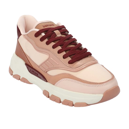 Lavair Heren Pacific 2.0 Leren Chunky Platte Sneakers (Roze) - Image 5