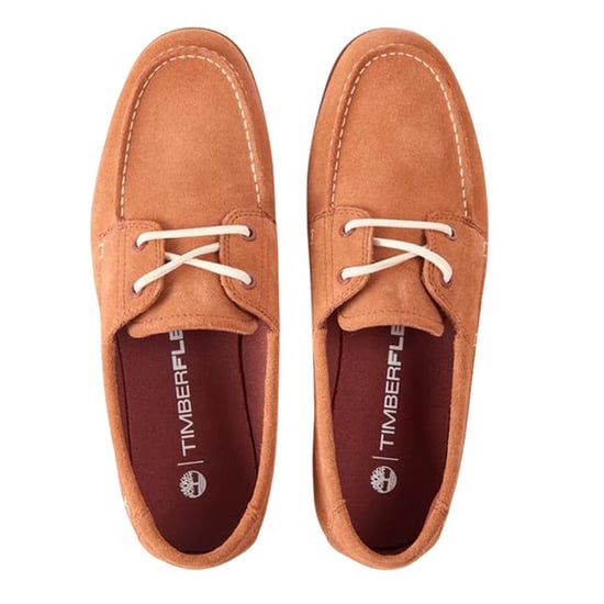 Timberland Heren Grafton Bay Suède Moc Toe Platte Loafers (Bruin) - Image 2