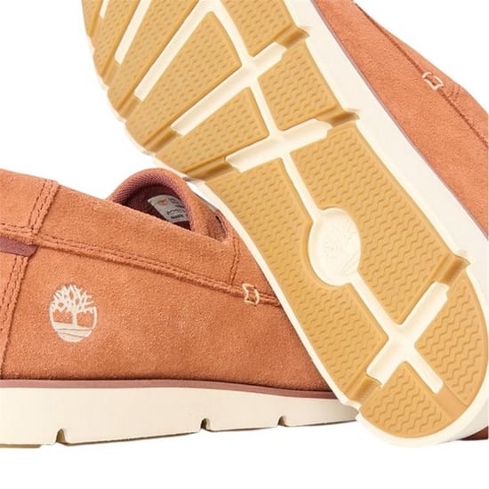 Timberland Heren Grafton Bay Suède Moc Toe Platte Loafers (Bruin) - Image 3