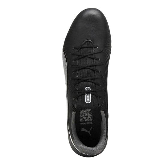 Puma Mens King Match Firm Ground Football Boots (Puma Black/White) - Image 4