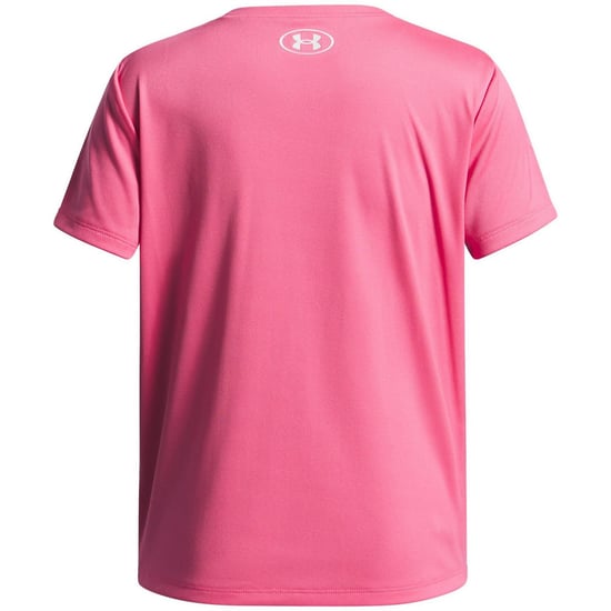 Girls Under Armour Tech Wordmark Gra in Pink - Image 2