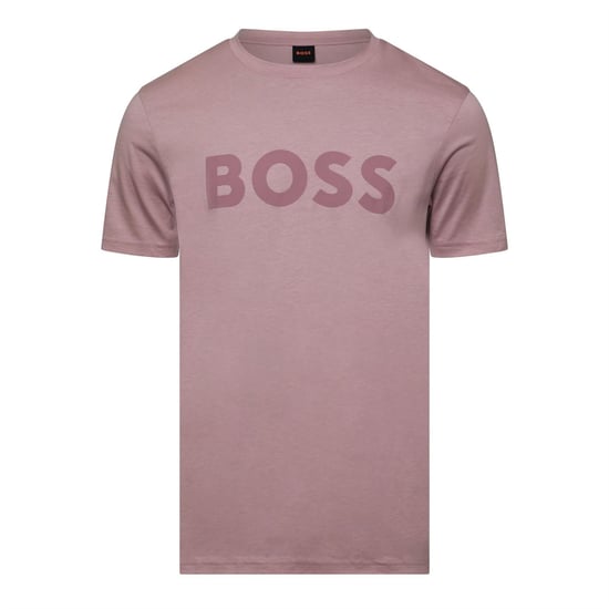 Men's Boss Thinking 1 T-Shirt, Signature Logo in Lt/Pastel Prpl - Image 1