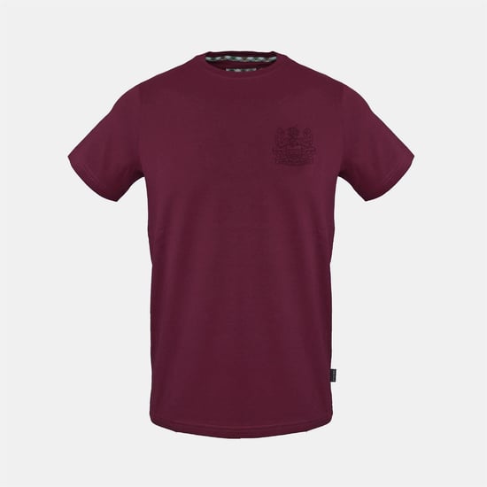 Men's Aquascutum T-shirt in Red - Image 1