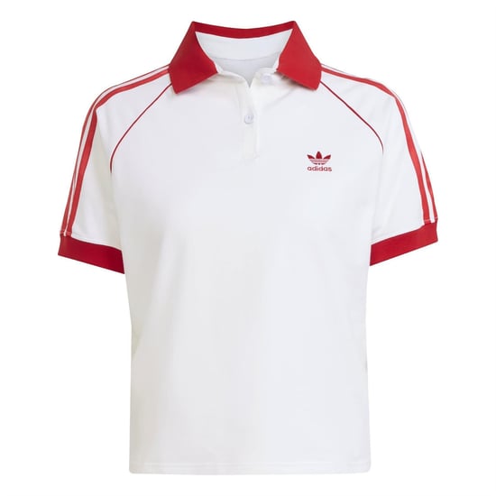 Women's adidas Sst Ss Polo in White - Image 1
