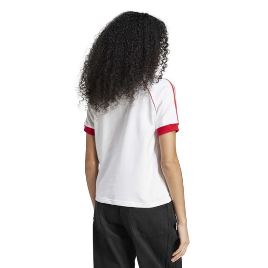 Women's adidas Sst Ss Polo in White - Image 3