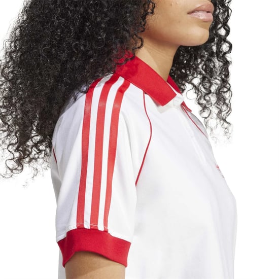 Women's adidas Sst Ss Polo in White - Image 5